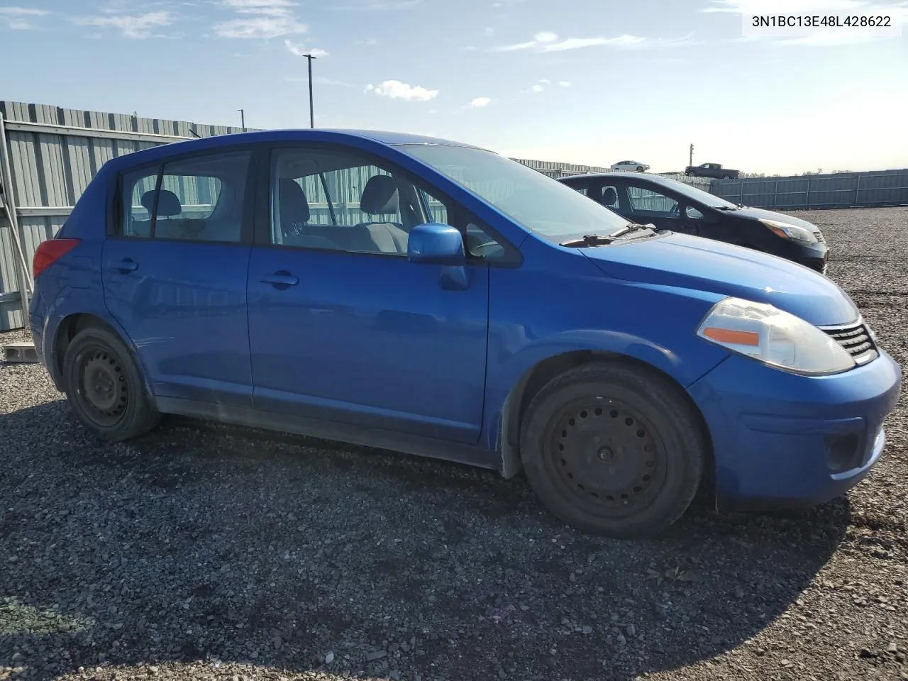 2008 Nissan Versa S VIN: 3N1BC13E48L428622 Lot: 68901004