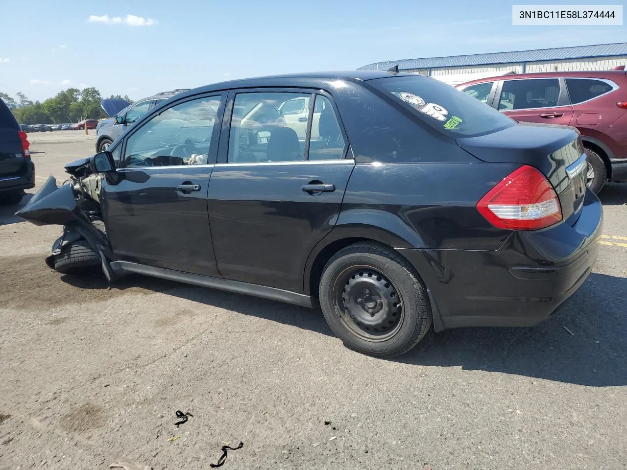 3N1BC11E58L374444 2008 Nissan Versa S