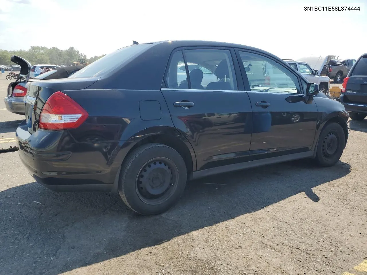 3N1BC11E58L374444 2008 Nissan Versa S