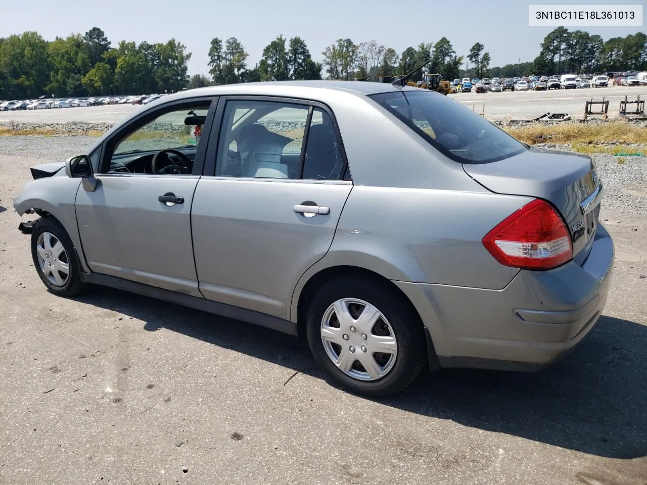 2008 Nissan Versa S VIN: 3N1BC11E18L361013 Lot: 69040404