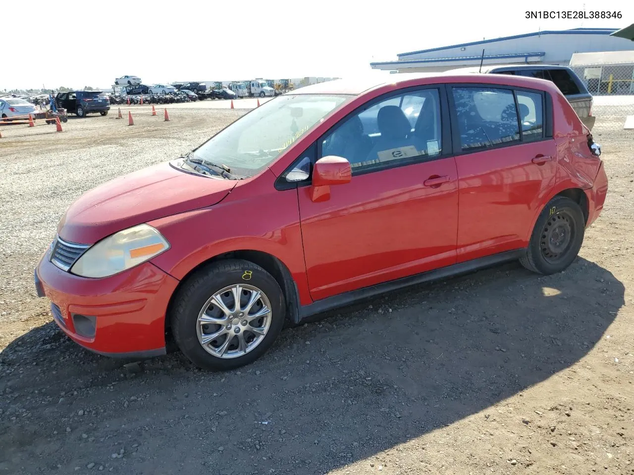 3N1BC13E28L388346 2008 Nissan Versa S