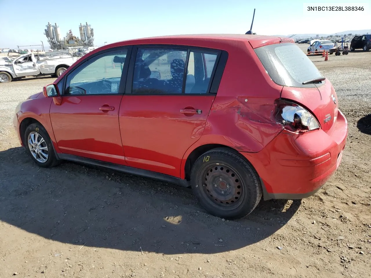 3N1BC13E28L388346 2008 Nissan Versa S