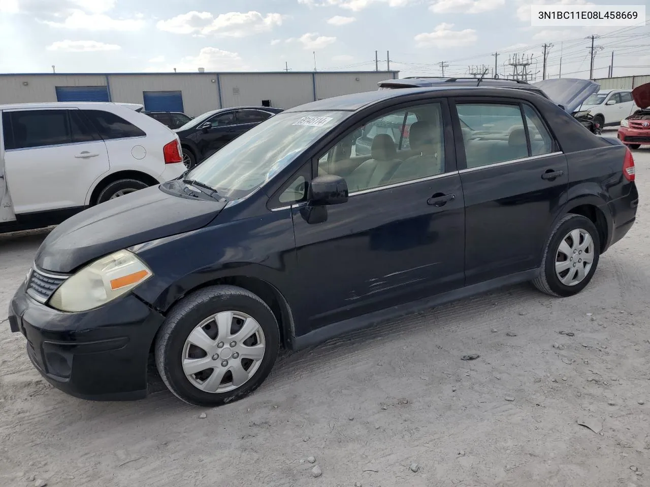 2008 Nissan Versa S VIN: 3N1BC11E08L458669 Lot: 69145114