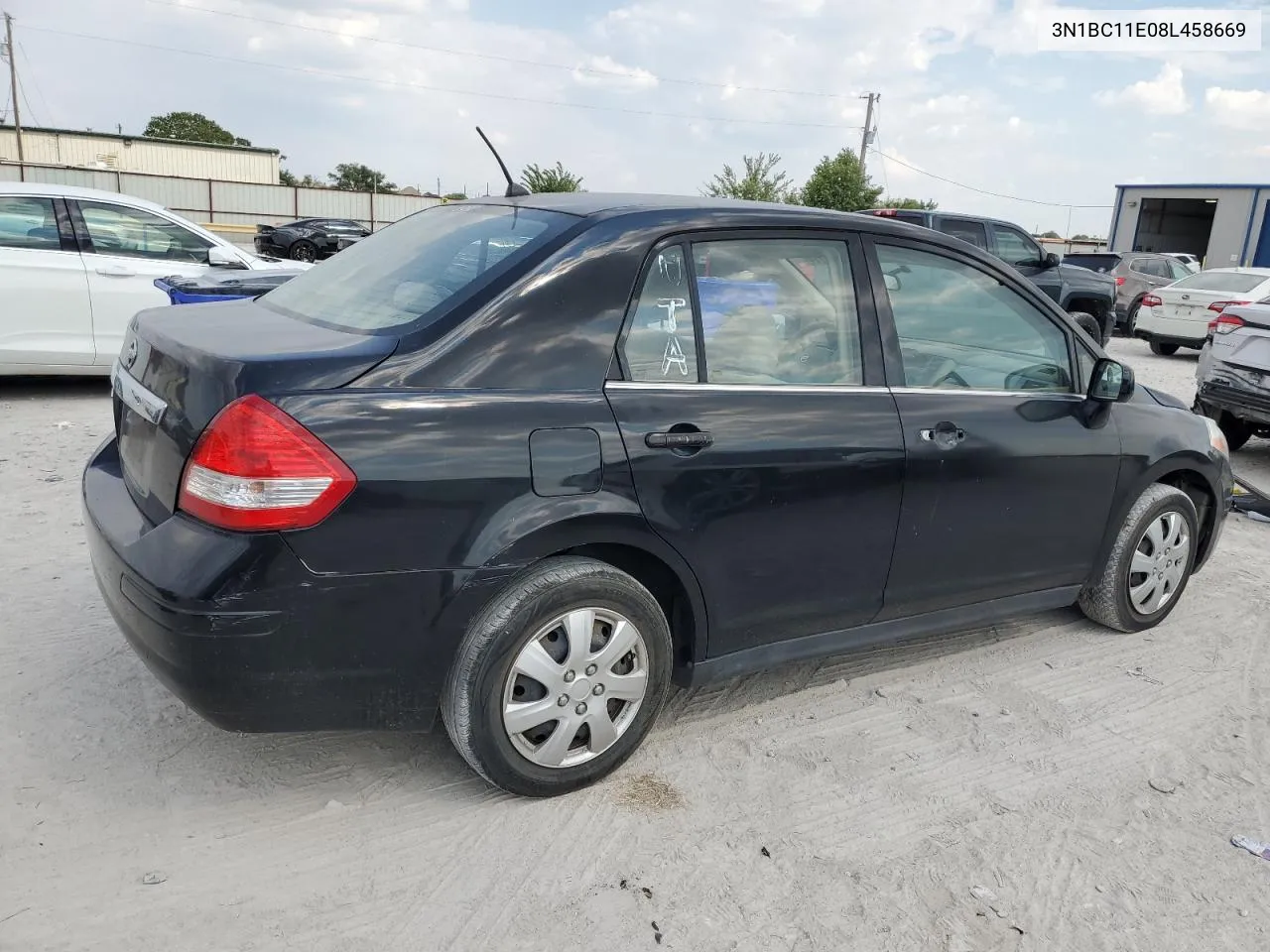 2008 Nissan Versa S VIN: 3N1BC11E08L458669 Lot: 69145114