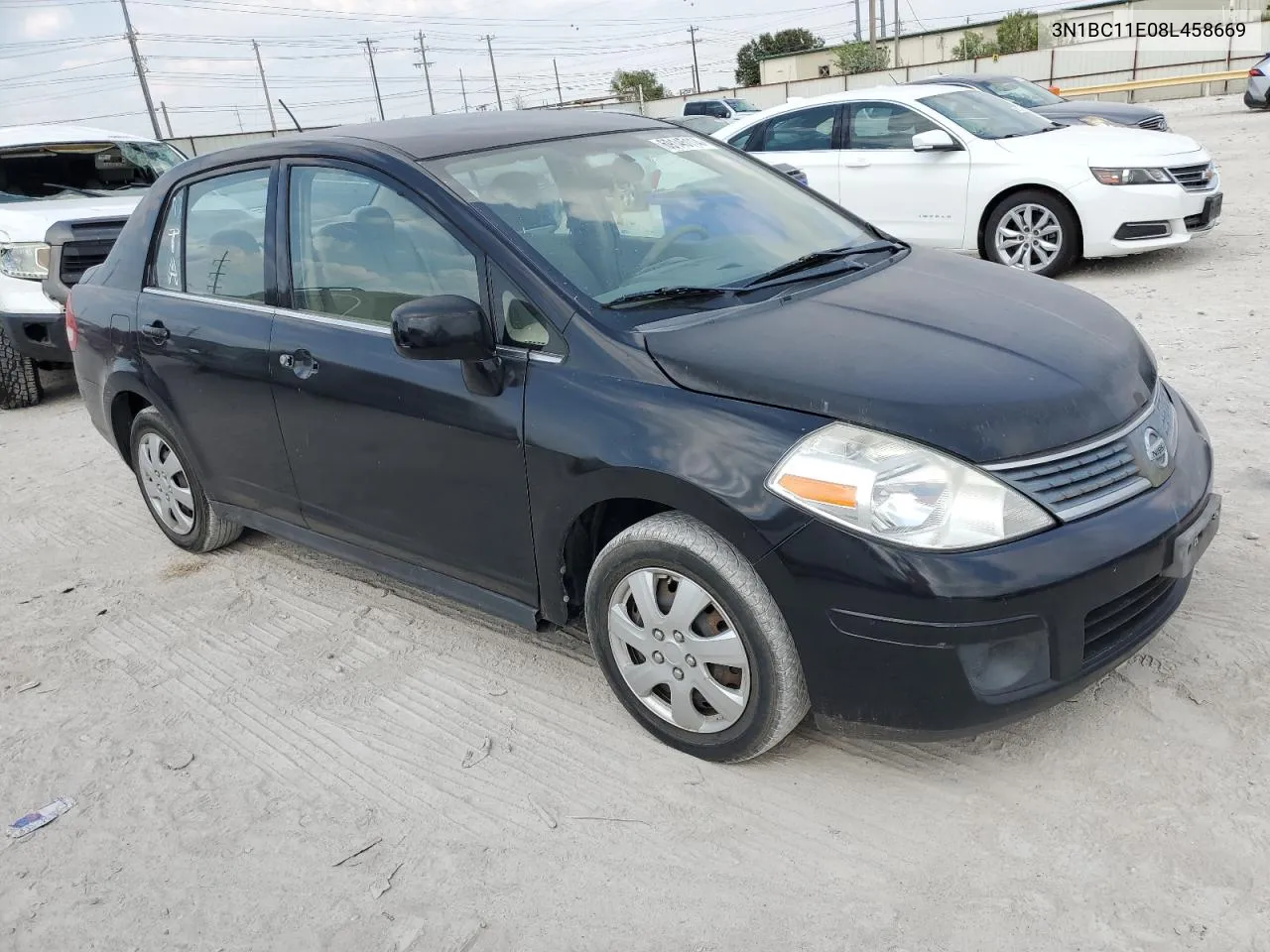 2008 Nissan Versa S VIN: 3N1BC11E08L458669 Lot: 69145114