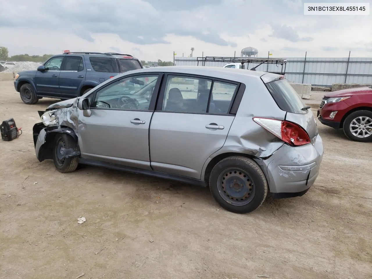 2008 Nissan Versa S VIN: 3N1BC13EX8L455145 Lot: 69443214