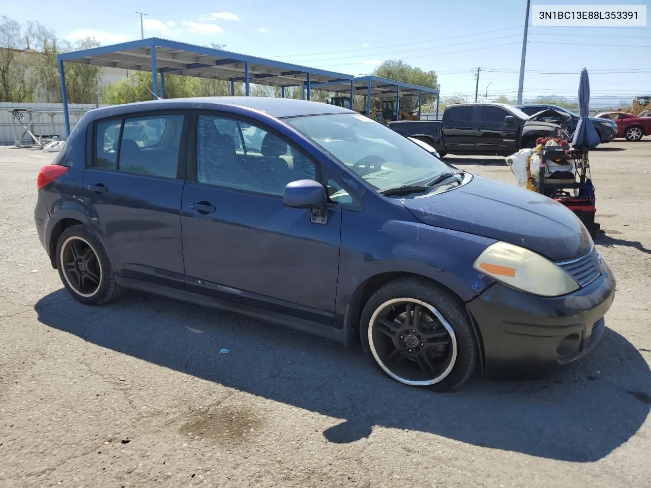 3N1BC13E88L353391 2008 Nissan Versa S