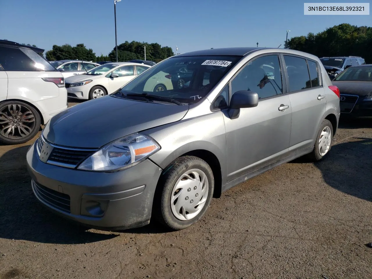 2008 Nissan Versa S VIN: 3N1BC13E68L392321 Lot: 69787784