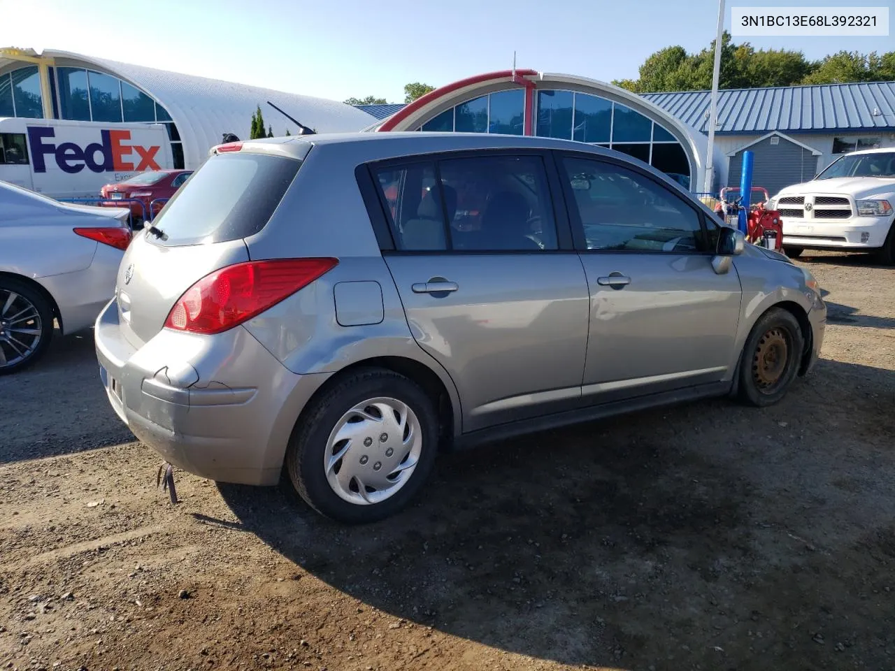 2008 Nissan Versa S VIN: 3N1BC13E68L392321 Lot: 69787784