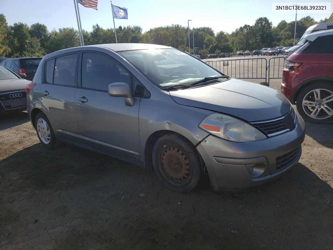 2008 Nissan Versa S VIN: 3N1BC13E68L392321 Lot: 69787784