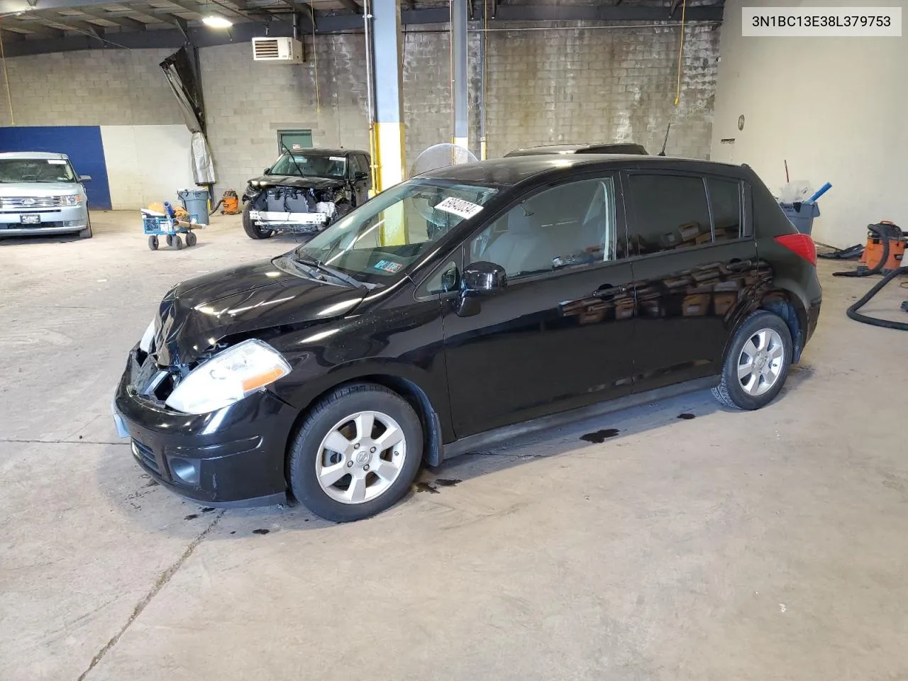 2008 Nissan Versa S VIN: 3N1BC13E38L379753 Lot: 69840034