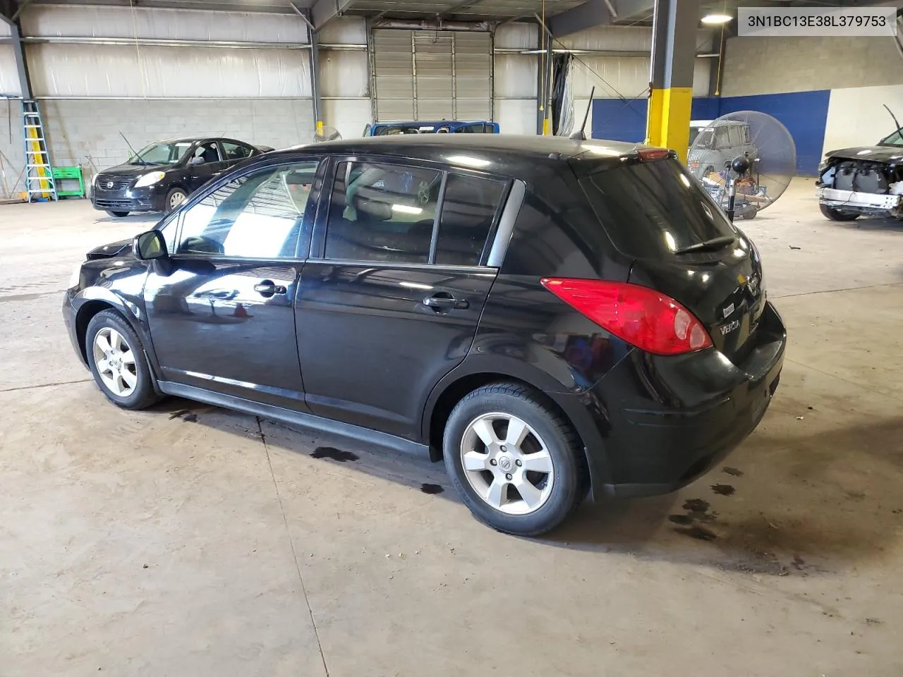 2008 Nissan Versa S VIN: 3N1BC13E38L379753 Lot: 69840034