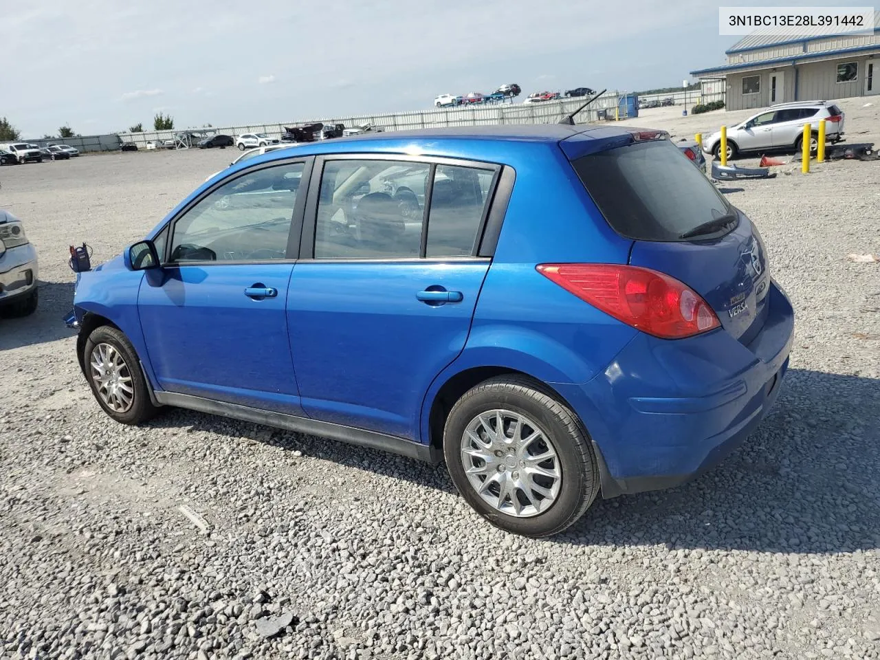 2008 Nissan Versa S VIN: 3N1BC13E28L391442 Lot: 70028734