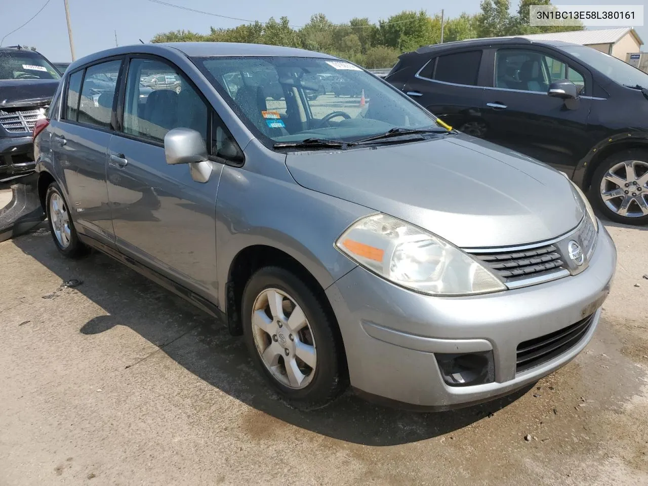 2008 Nissan Versa S VIN: 3N1BC13E58L380161 Lot: 70192914