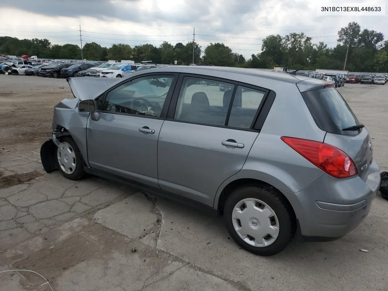 2008 Nissan Versa S VIN: 3N1BC13EX8L448633 Lot: 70220414