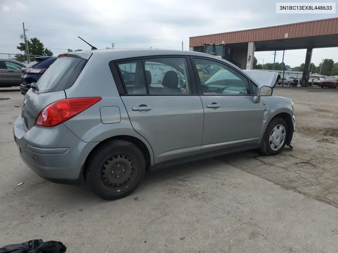 2008 Nissan Versa S VIN: 3N1BC13EX8L448633 Lot: 70220414