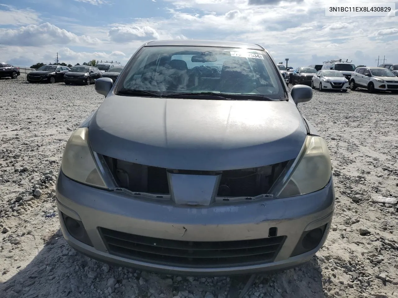 2008 Nissan Versa S VIN: 3N1BC11EX8L430829 Lot: 70497534