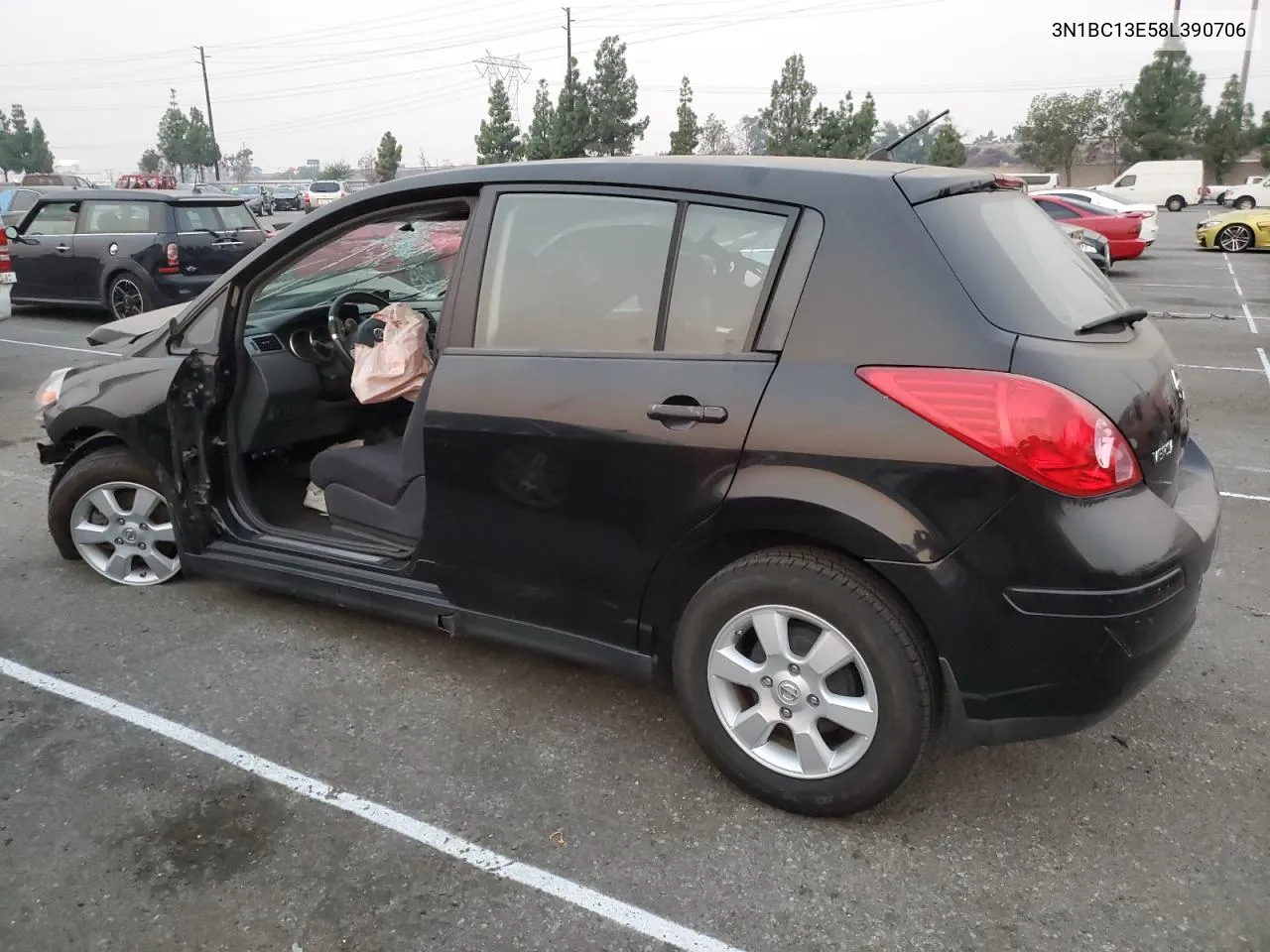 2008 Nissan Versa S VIN: 3N1BC13E58L390706 Lot: 70598284