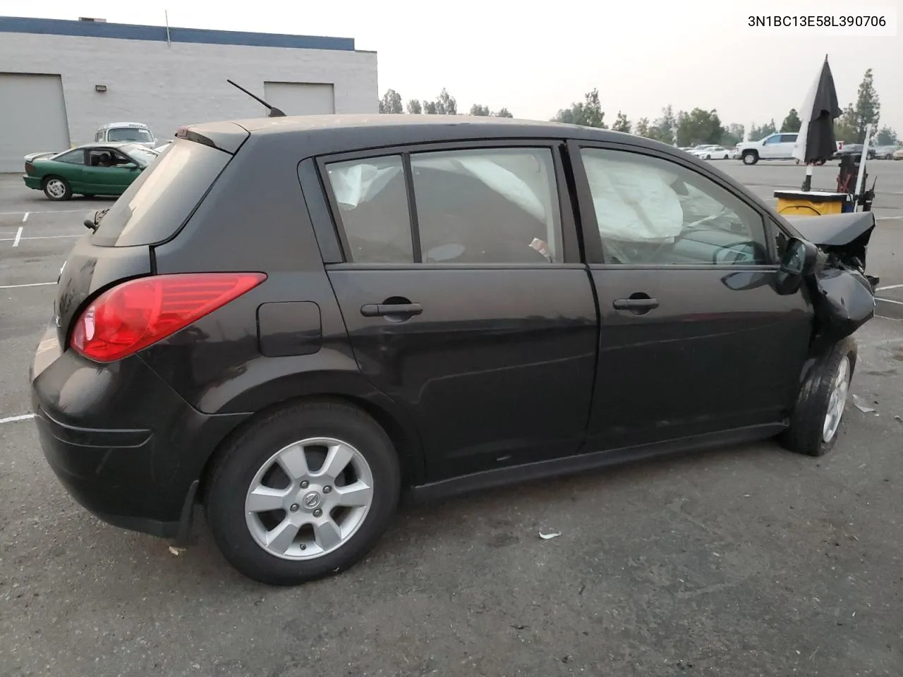 2008 Nissan Versa S VIN: 3N1BC13E58L390706 Lot: 70598284