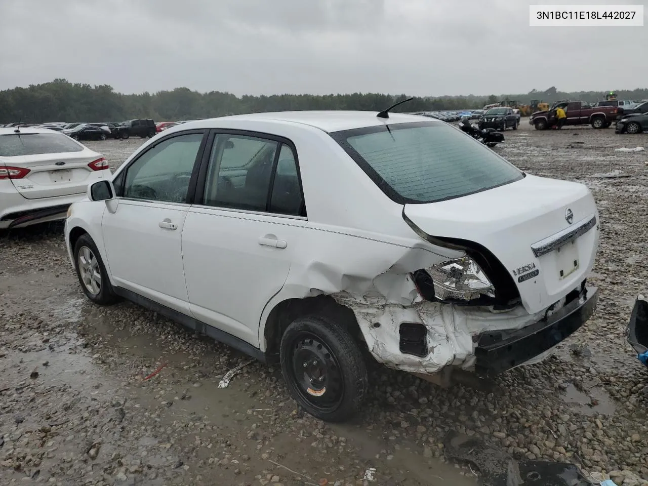 2008 Nissan Versa S VIN: 3N1BC11E18L442027 Lot: 70975274