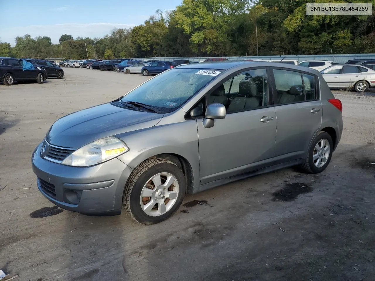 3N1BC13E78L464269 2008 Nissan Versa S