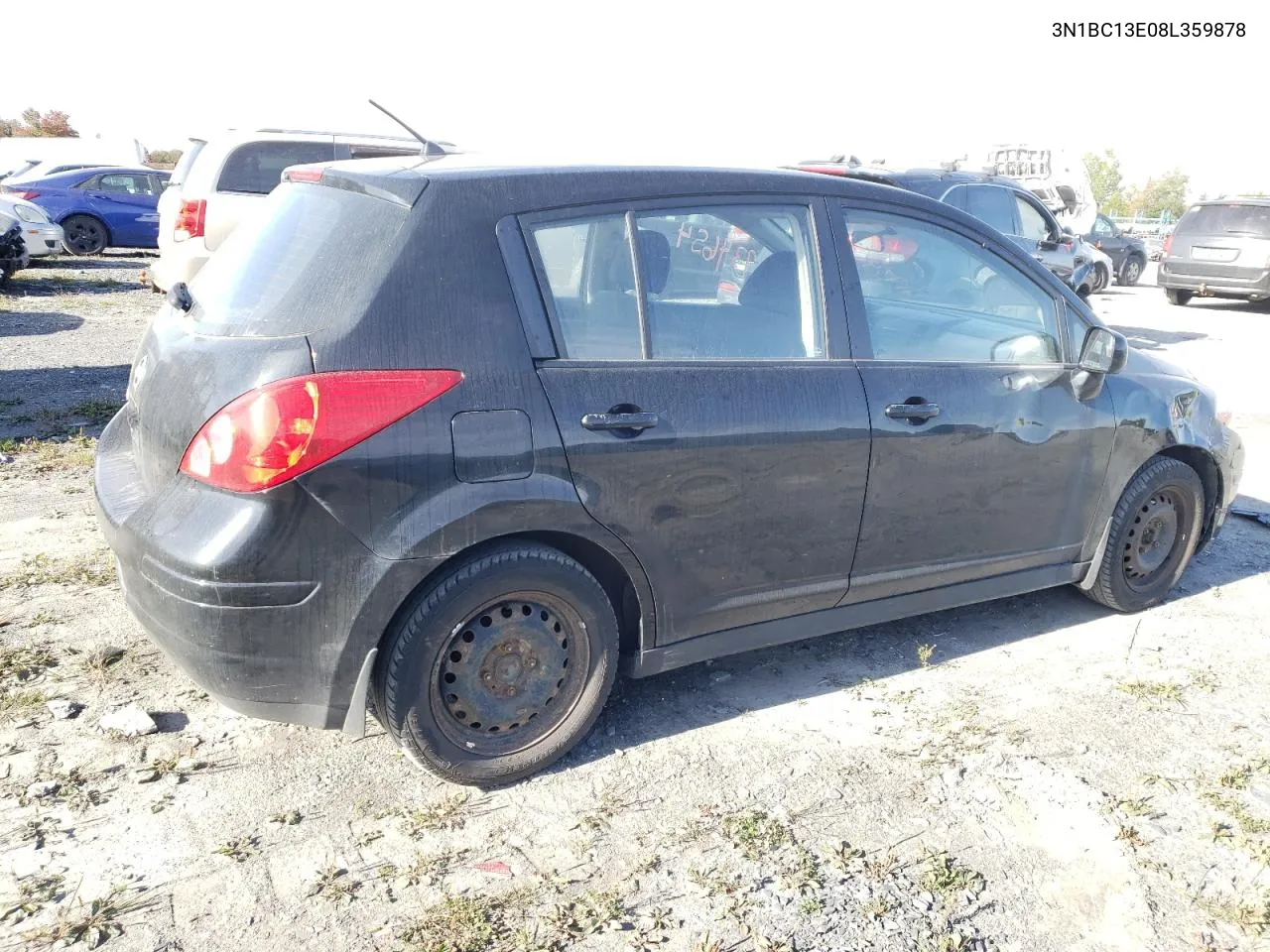 2008 Nissan Versa S VIN: 3N1BC13E08L359878 Lot: 71734654