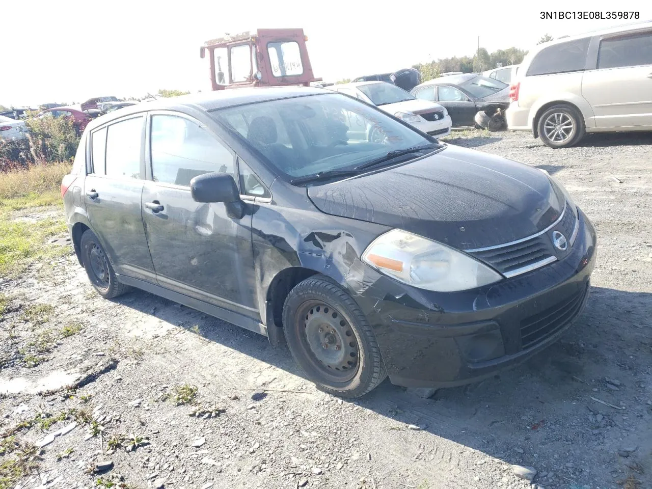 2008 Nissan Versa S VIN: 3N1BC13E08L359878 Lot: 71734654