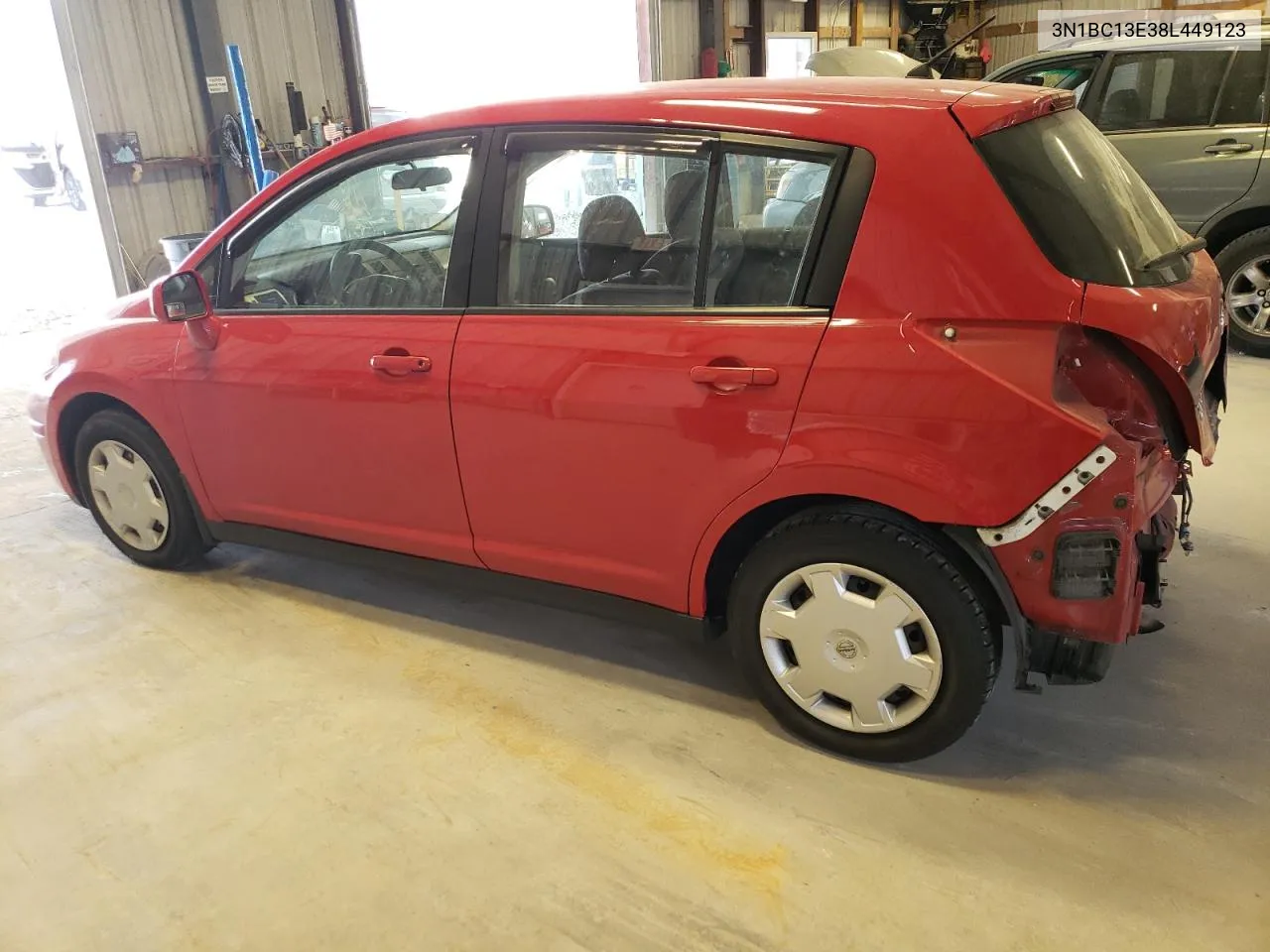 2008 Nissan Versa S VIN: 3N1BC13E38L449123 Lot: 71943984