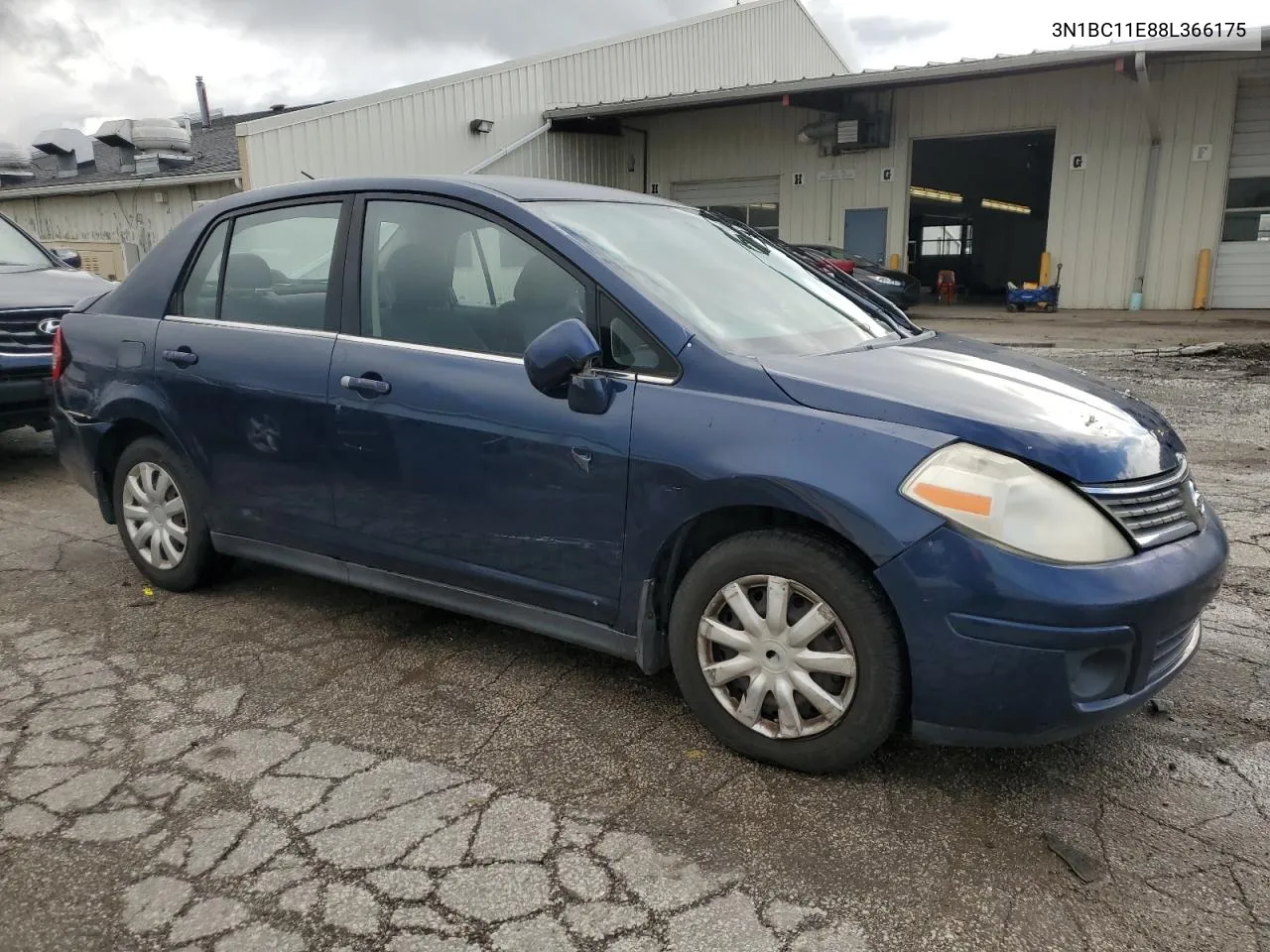 2008 Nissan Versa S VIN: 3N1BC11E88L366175 Lot: 71970504