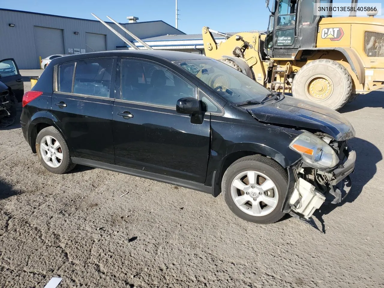 2008 Nissan Versa S VIN: 3N1BC13E58L405866 Lot: 72201874