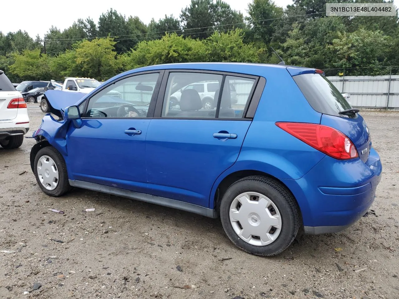 2008 Nissan Versa S VIN: 3N1BC13E48L404482 Lot: 72415194