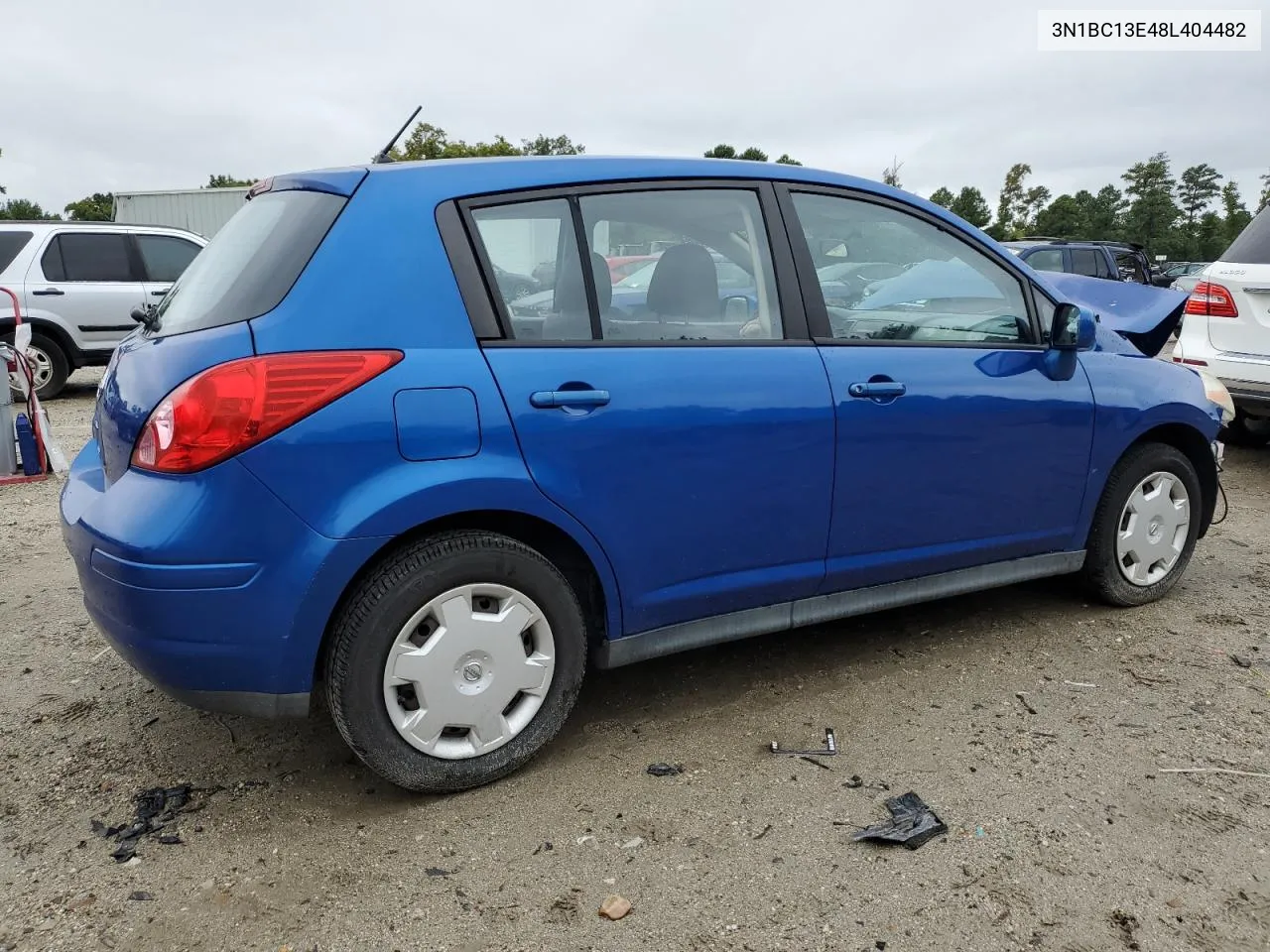 2008 Nissan Versa S VIN: 3N1BC13E48L404482 Lot: 72415194