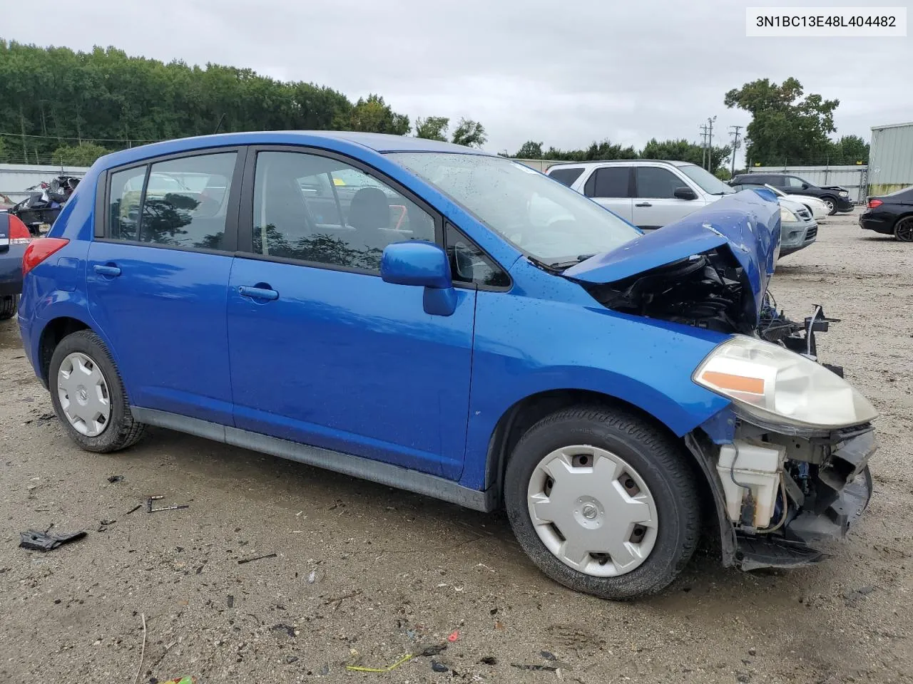 2008 Nissan Versa S VIN: 3N1BC13E48L404482 Lot: 72415194