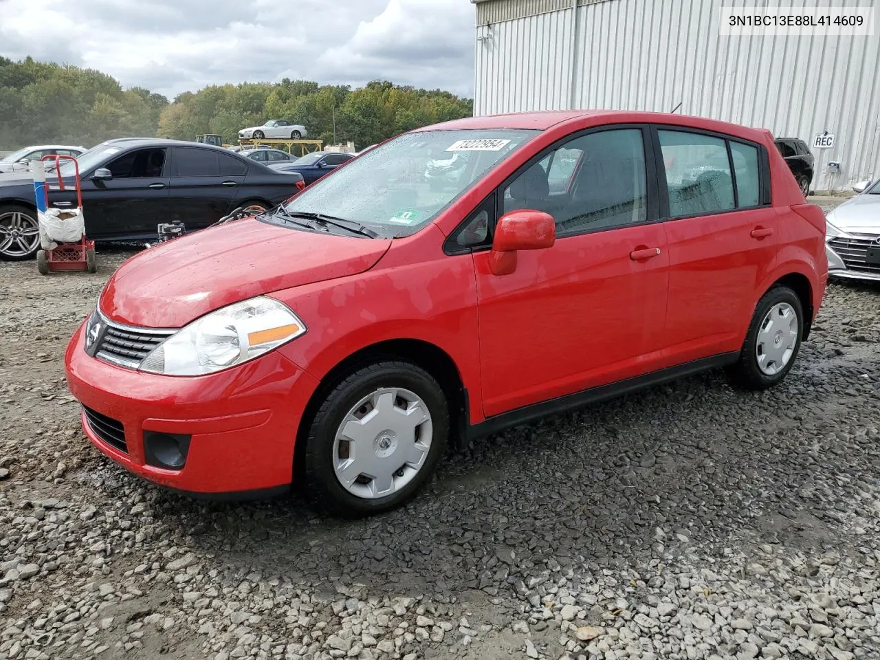 2008 Nissan Versa S VIN: 3N1BC13E88L414609 Lot: 73222954