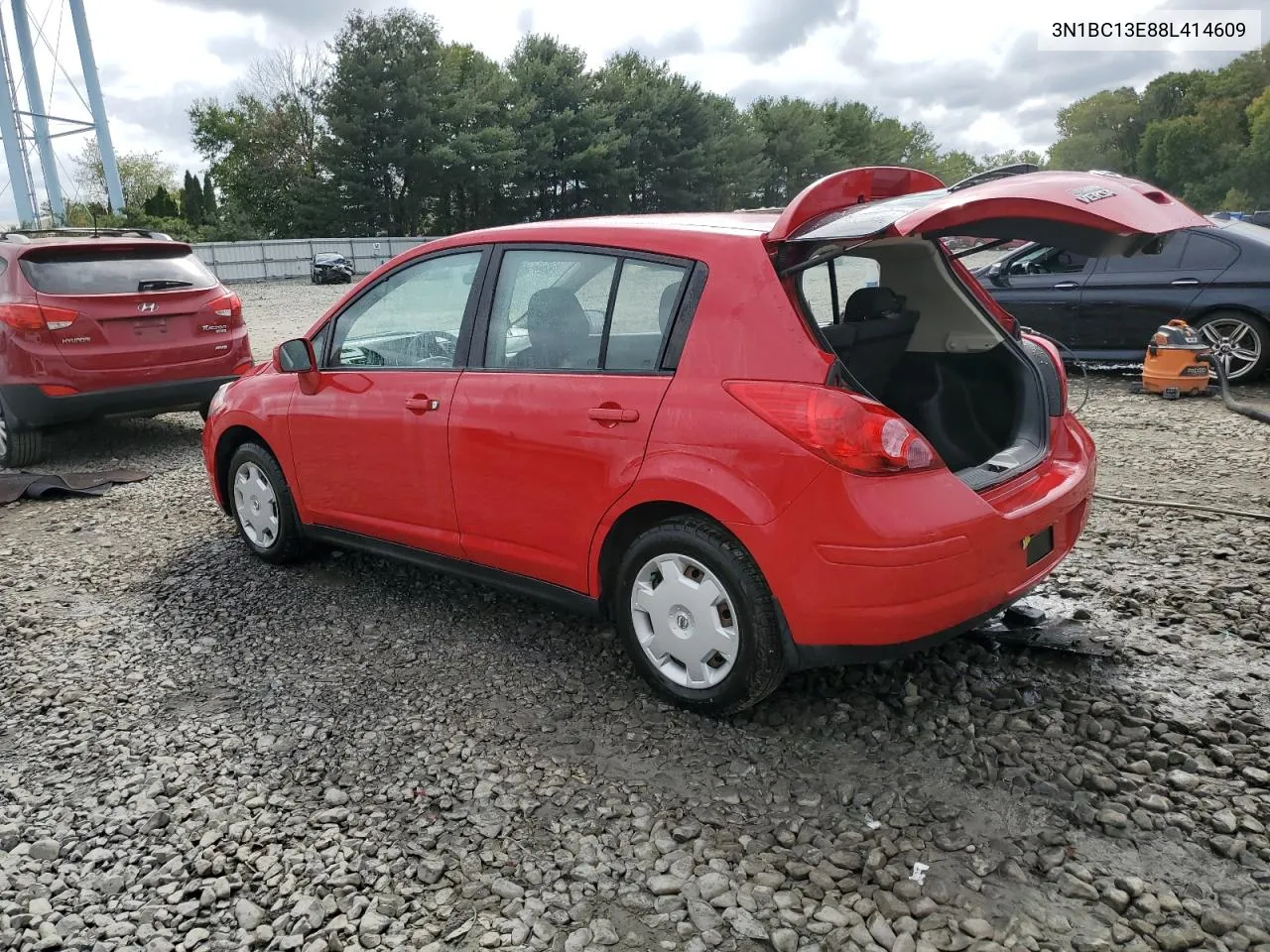 2008 Nissan Versa S VIN: 3N1BC13E88L414609 Lot: 73222954