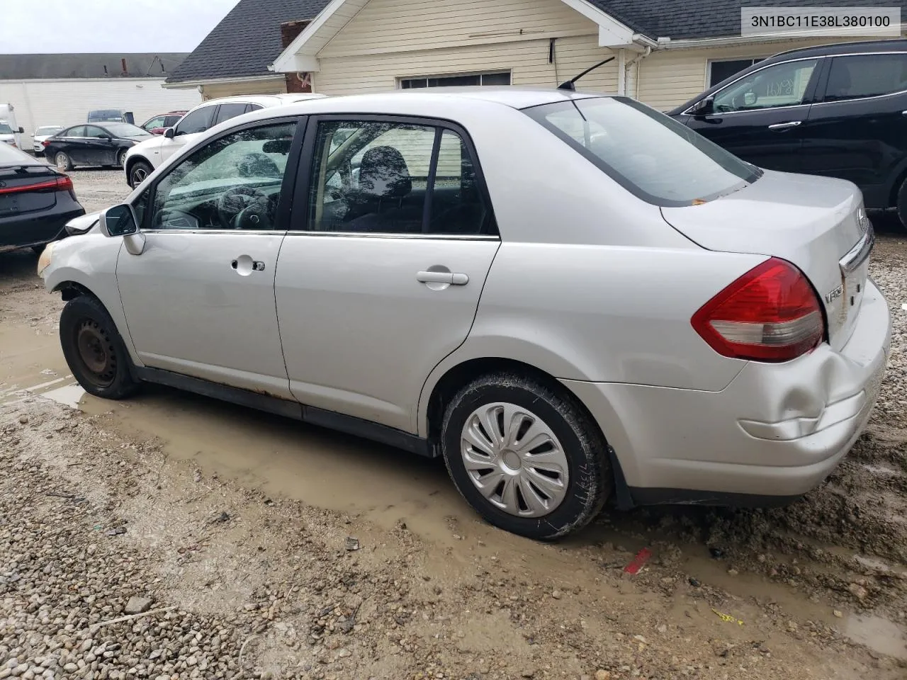 2008 Nissan Versa S VIN: 3N1BC11E38L380100 Lot: 73382784