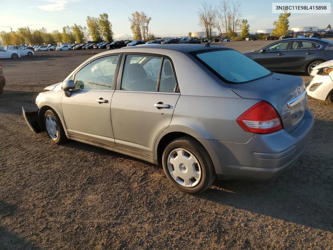 2008 Nissan Versa S VIN: 3N1BC11E98L415898 Lot: 73490154