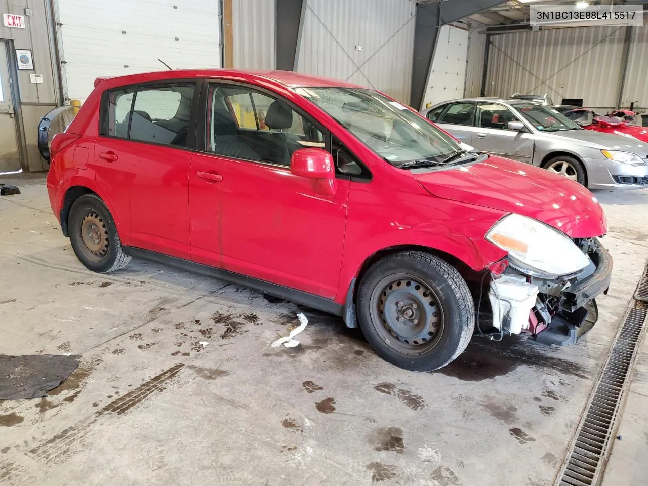 2008 Nissan Versa S VIN: 3N1BC13E88L415517 Lot: 73978494