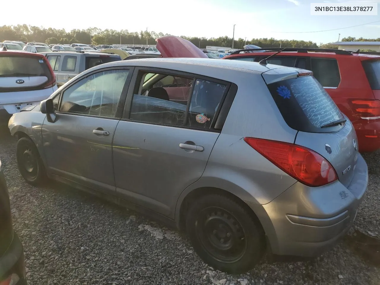 2008 Nissan Versa S VIN: 3N1BC13E38L378277 Lot: 74098934