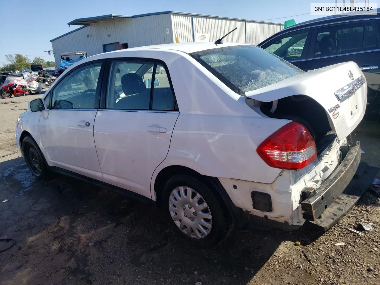 2008 Nissan Versa S VIN: 3N1BC11E48L435184 Lot: 74571184