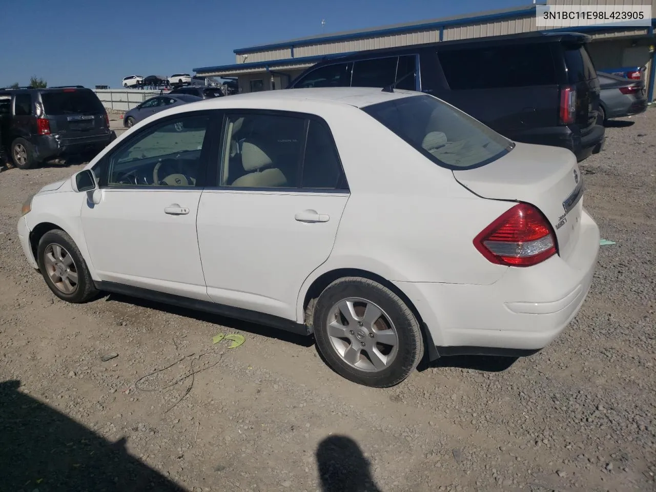 2008 Nissan Versa S VIN: 3N1BC11E98L423905 Lot: 74817534