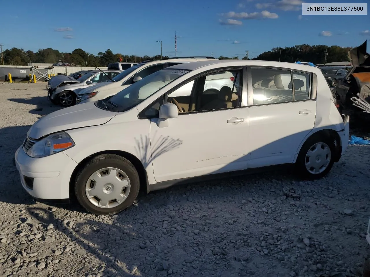 2008 Nissan Versa S VIN: 3N1BC13E88L377500 Lot: 75953884