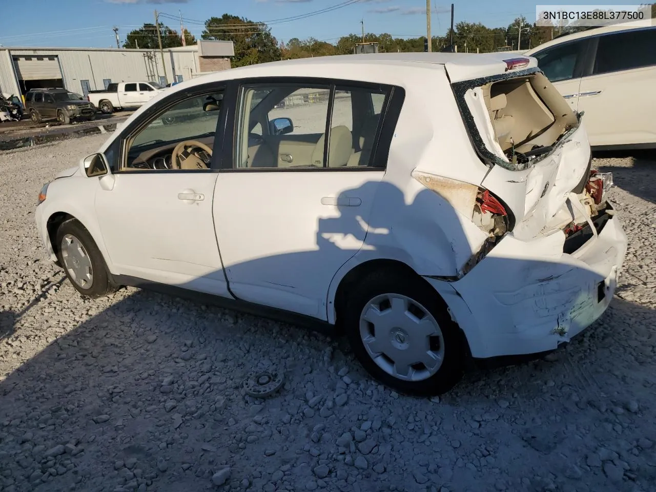 2008 Nissan Versa S VIN: 3N1BC13E88L377500 Lot: 75953884