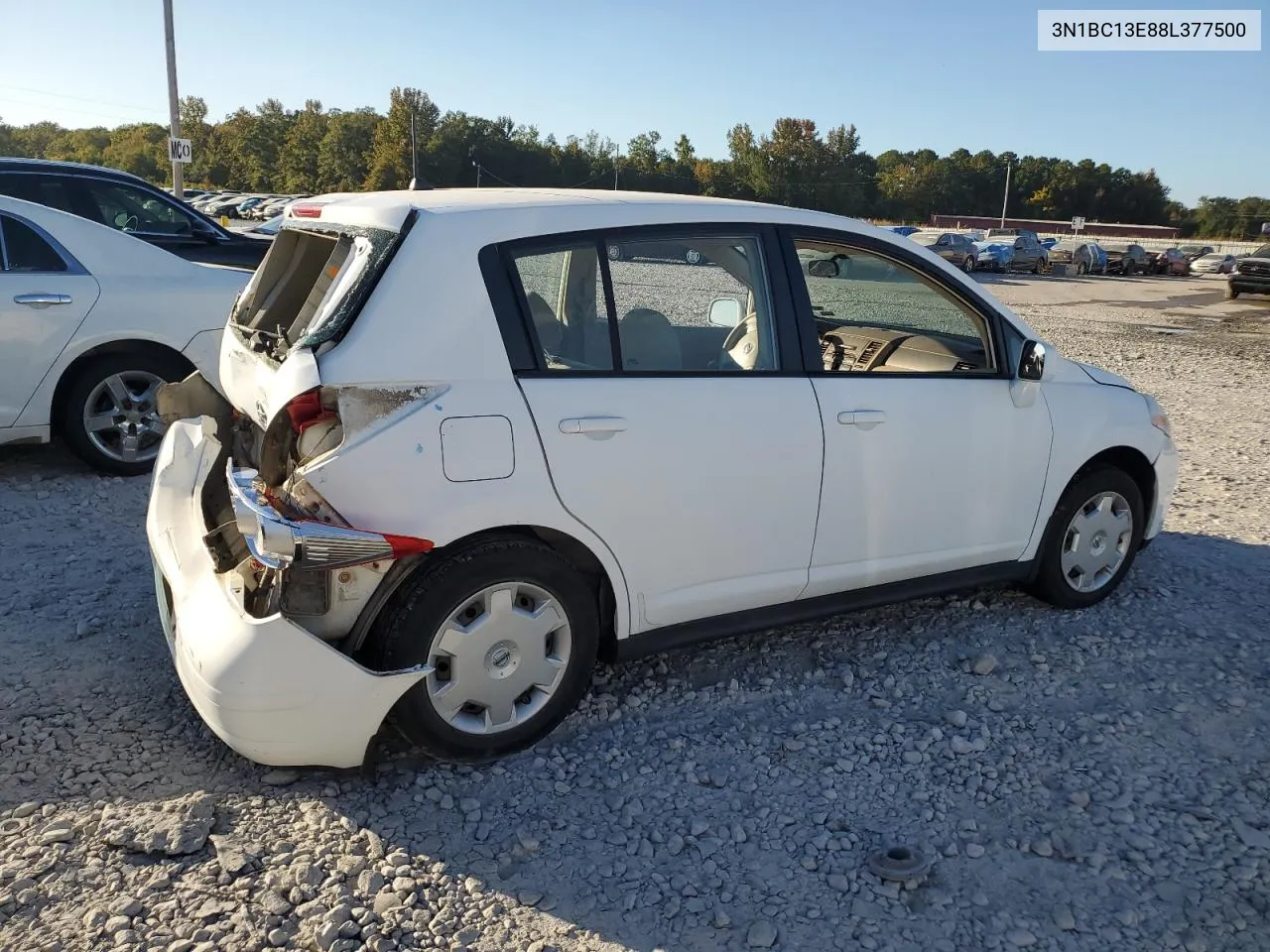 2008 Nissan Versa S VIN: 3N1BC13E88L377500 Lot: 75953884