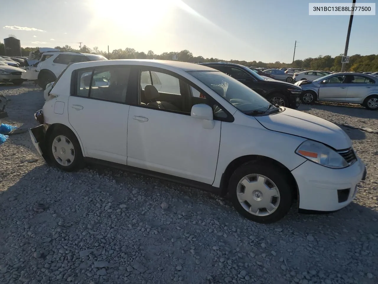 2008 Nissan Versa S VIN: 3N1BC13E88L377500 Lot: 75953884