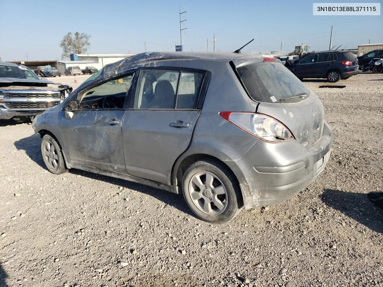 2008 Nissan Versa S VIN: 3N1BC13E88L371115 Lot: 76006444