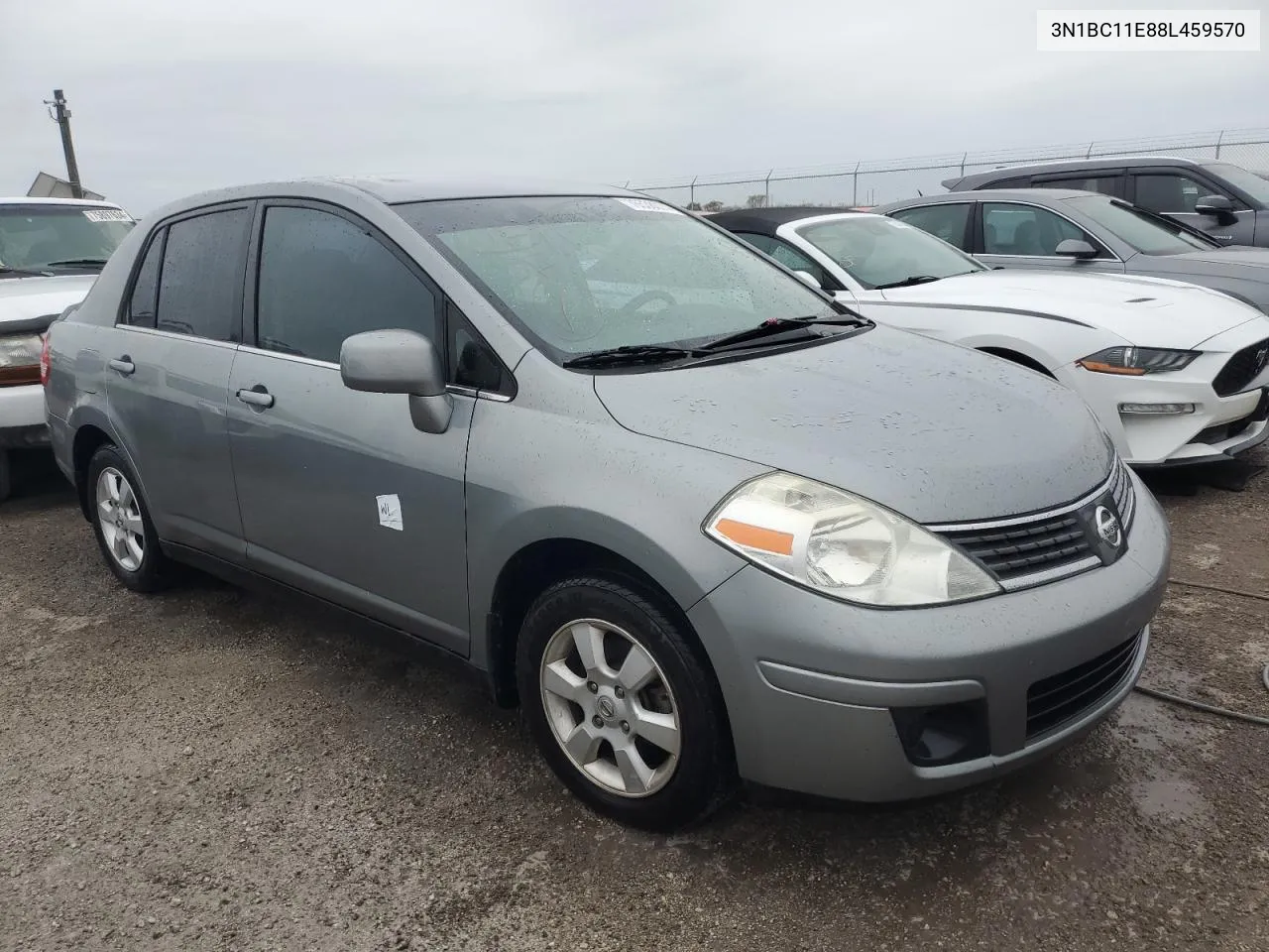 2008 Nissan Versa S VIN: 3N1BC11E88L459570 Lot: 76538074