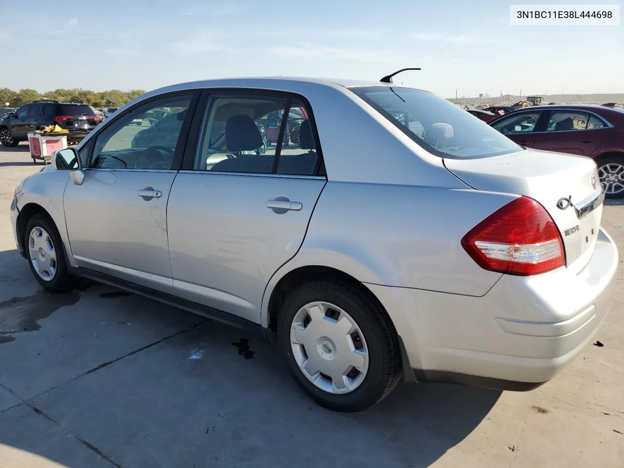 2008 Nissan Versa S VIN: 3N1BC11E38L444698 Lot: 76678844