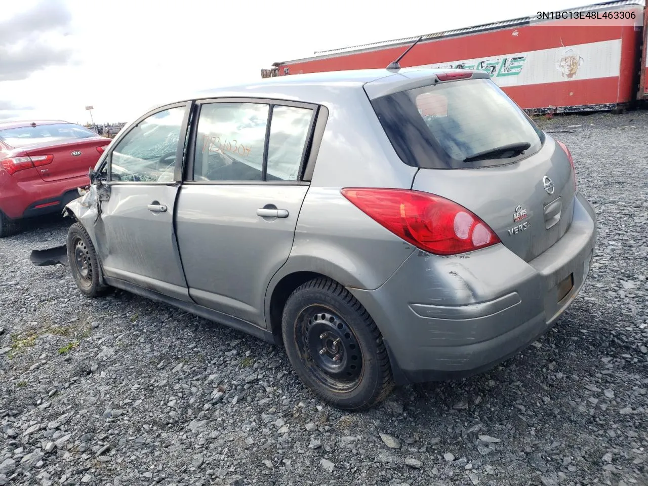 2008 Nissan Versa S VIN: 3N1BC13E48L463306 Lot: 77310304