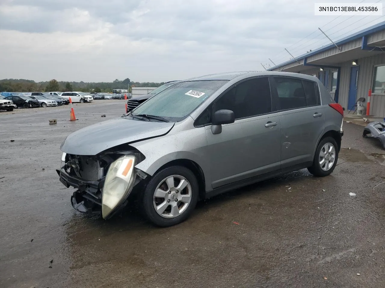 2008 Nissan Versa S VIN: 3N1BC13E88L453586 Lot: 78052684